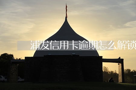 浦发信用卡逾期怎么解锁 浦发信用卡逾期怎么解锁
