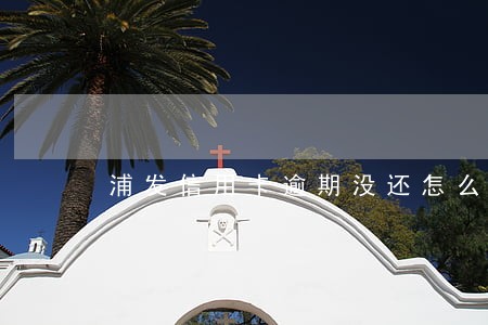 浦发信用卡逾期没还怎么办 浦发信用卡逾期没还怎么办