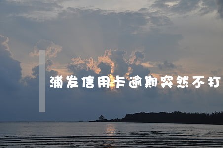 浦发信用卡逾期突然不打电话了 浦发信用卡逾期突然不打电话了