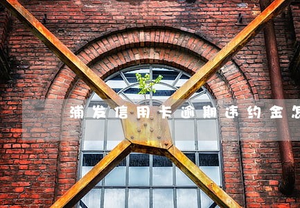 浦发信用卡逾期违约金怎么算 浦发信用卡逾期违约金怎么算