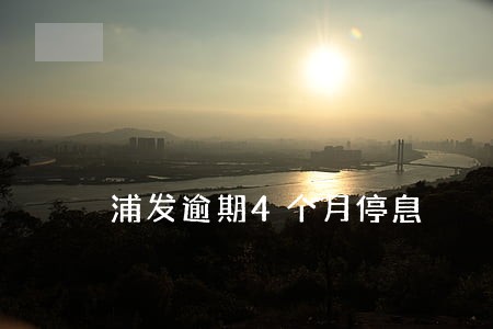 浦发逾期4个月停息 浦发逾期4个月停息