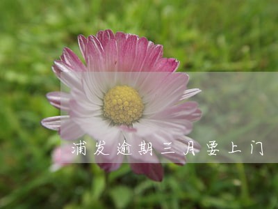 浦发逾期三月要上门 浦发逾期三月要上门