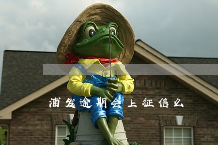 浦发逾期会上征信么 浦发逾期会上征信么