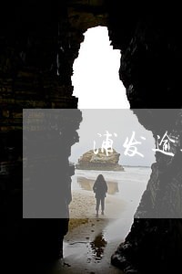 浦发逾期会不会去公司