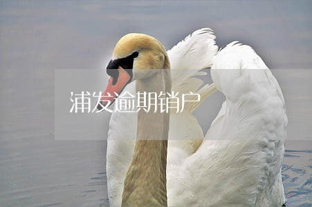 浦发逾期销户 浦发逾期销户