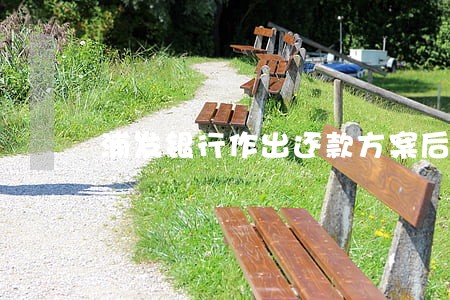 浦发银行作出还款方案后逾期 浦发银行作出还款方案后逾期