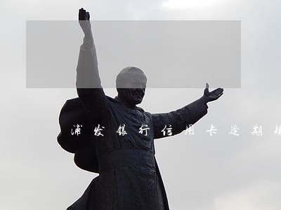 浦发银行信用卡逾期规则 浦发银行信用卡逾期规则