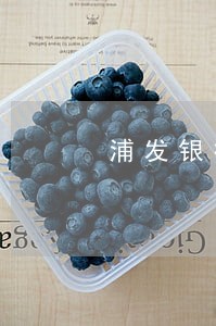 浦发银行让只还本金 浦发银行让只还本金