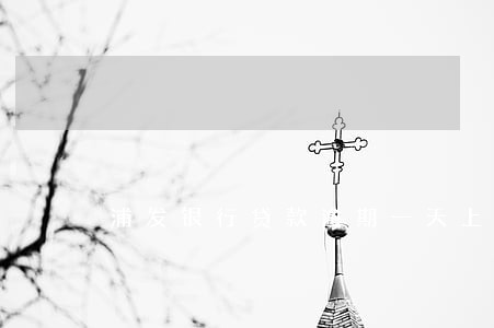 浦发银行贷款逾期一天上征信 浦发银行贷款逾期一天上征信