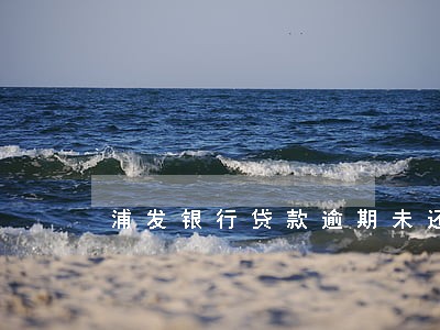 浦发银行贷款逾期未还 浦发银行贷款逾期未还