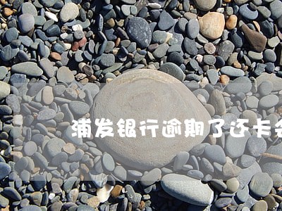 浦发银行逾期了还卡会被冻结吗 浦发银行逾期了还卡会被冻结吗