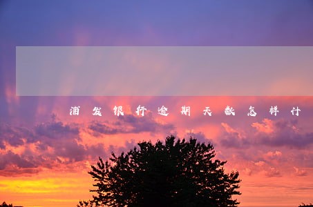 浦发银行逾期天数怎样计算 浦发银行逾期天数怎样计算