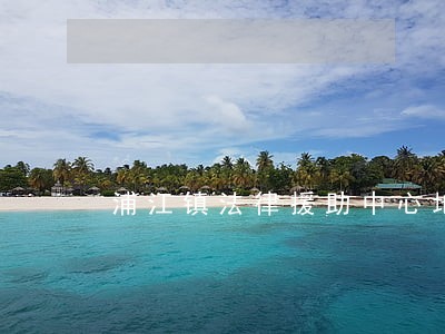浦江镇法律援助中心地址 浦江镇法律援助中心地址