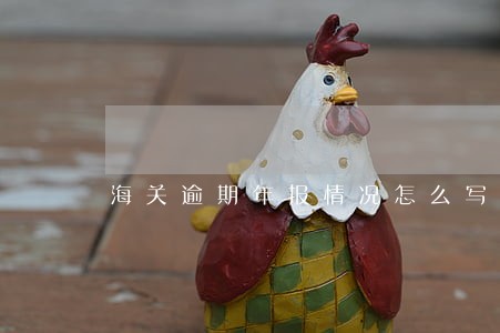 海关逾期年报情况怎么写 海关逾期年报情况怎么写