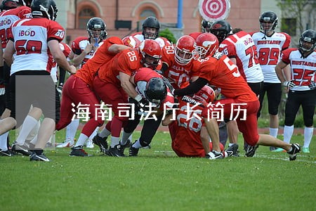海南司法厅长简历 海南司法厅长简历