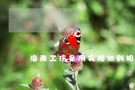 海南工伤条例实施细则相关问答 海南工伤条例实施细则相关问答