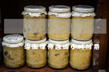 海南律师咨询小时付费 海南律师咨询小时付费