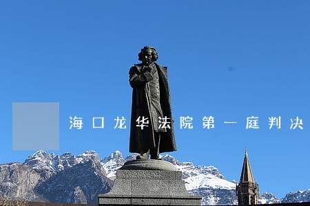 海口龙华法院第一庭判决公告 海口龙华法院第一庭判决公告