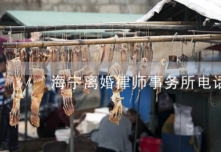 海宁离婚律师事务所电话