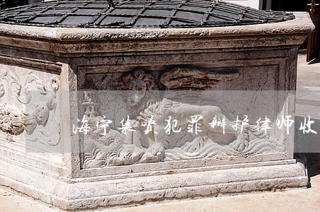 海宁集资犯罪辩护律师收费 海宁集资犯罪辩护律师收费