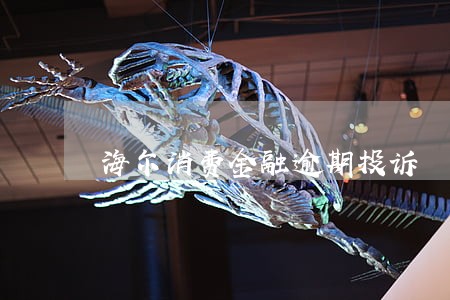 海尔消费金融逾期投诉 海尔消费金融逾期投诉