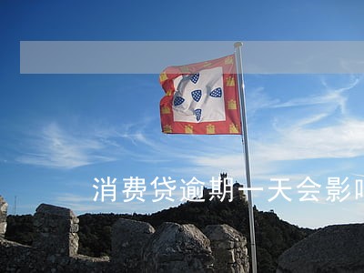 消费贷逾期一天会影响贷款吗 消费贷逾期一天会影响贷款吗