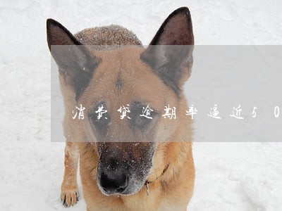 消费贷逾期率逼近50 消费贷逾期率逼近50
