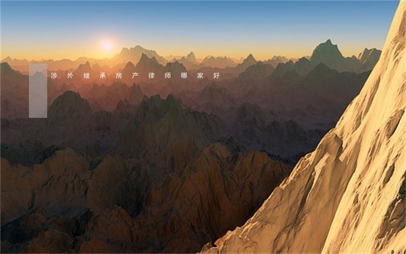 涉外继承房产律师哪家好 涉外继承房产律师哪家好