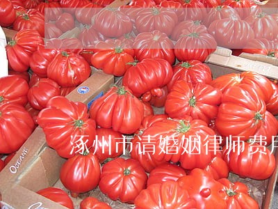 涿州市请婚姻律师费用 涿州市请婚姻律师费用