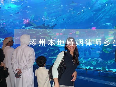 涿州本地婚姻律师多少钱 涿州本地婚姻律师多少钱