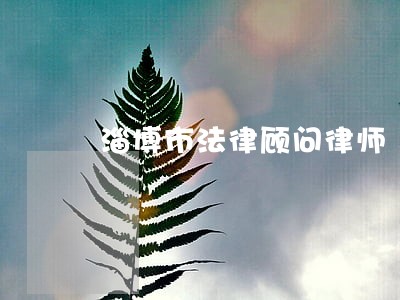淄博市法律顾问律师 淄博市法律顾问律师