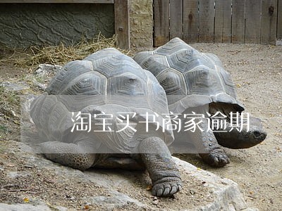 淘宝买书商家逾期 淘宝买书商家逾期