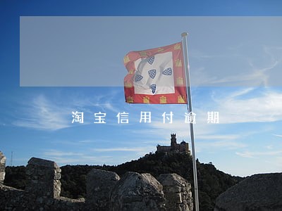 淘宝信用付逾期 淘宝信用付逾期