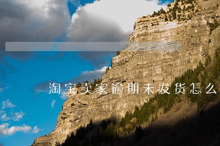 淘宝卖家逾期未发货怎么投诉 淘宝卖家逾期未发货怎么投诉