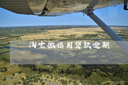 淘宝微信用贷款逾期 淘宝微信用贷款逾期