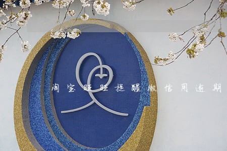 淘宝旺旺提醒微信用逾期 淘宝旺旺提醒微信用逾期
