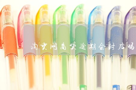 淘宝网商贷逾期会封店吗 淘宝网商贷逾期会封店吗