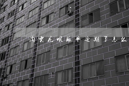 淘宝花呗账单逾期了怎么还款 淘宝花呗账单逾期了怎么还款