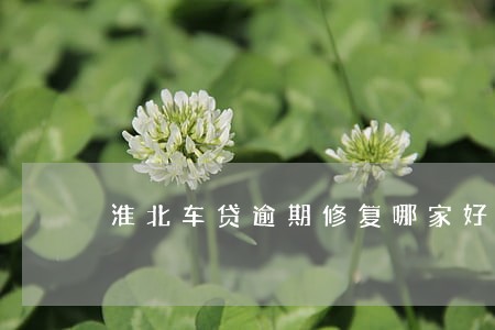 淮北车贷逾期修复哪家好 淮北车贷逾期修复哪家好