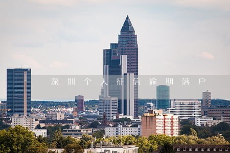深圳个人征信逾期落户