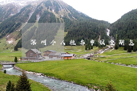 深圳个人税务申报逾期怎么补