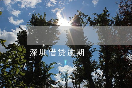 深圳借贷逾期 深圳借贷逾期