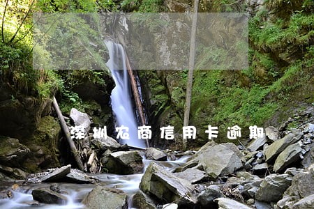 深圳农商信用卡逾期 深圳农商信用卡逾期