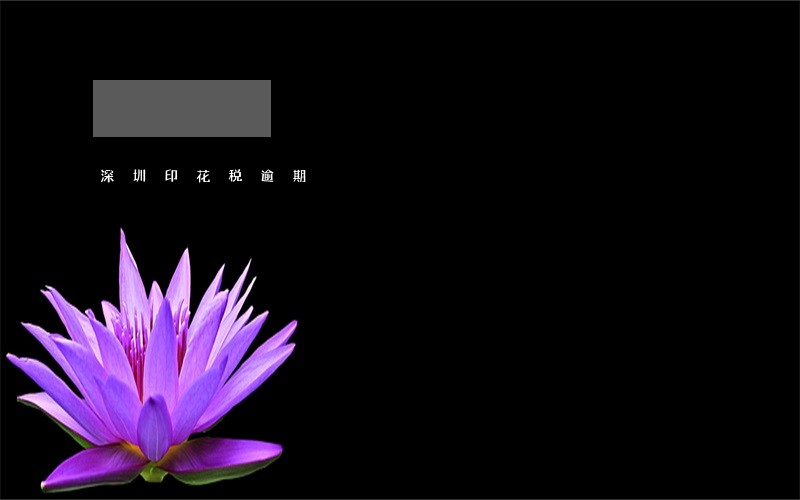 深圳印花税逾期 深圳印花税逾期