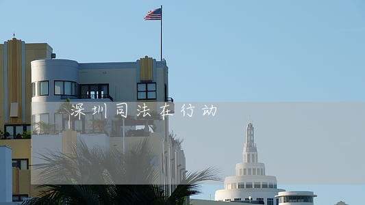 深圳司法在行动 深圳司法在行动