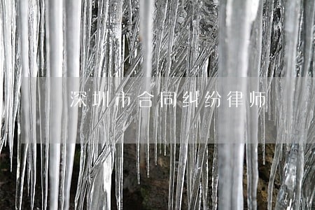 深圳市合同纠纷律师 深圳市合同纠纷律师