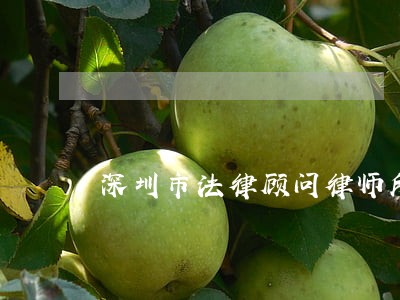 深圳市法律顾问律师所 深圳市法律顾问律师所