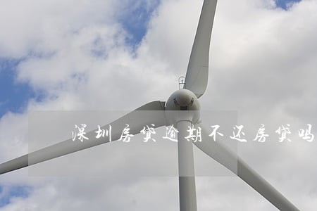 深圳房贷逾期不还房贷吗 深圳房贷逾期不还房贷吗