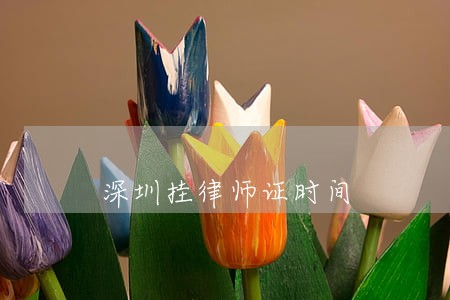 深圳挂律师证时间 深圳挂律师证时间