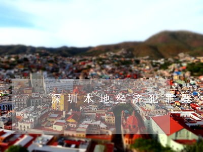 深圳本地经济犯罪案律师排名